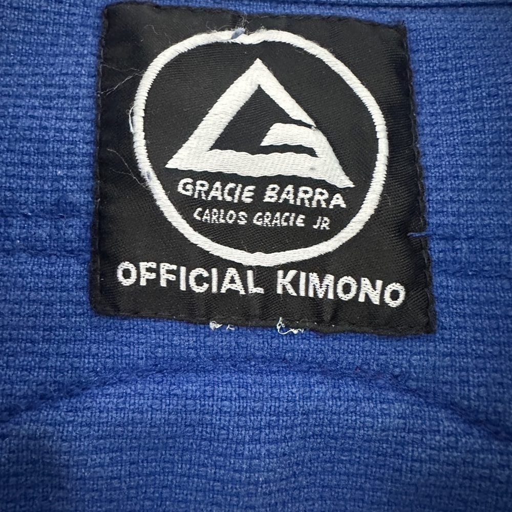 Storm Blue Jiu-Jitsu Gi Jacket with White Label
